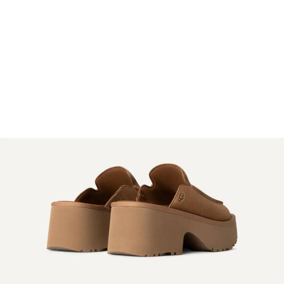 NEW UGG women new heights slide in chestnut - Picture 2 of 3